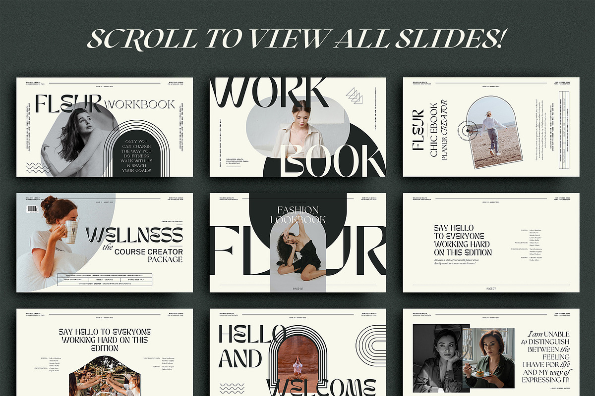 Fleur - Canva Presentation Creator, a Presentation Template by SilverStag Type Foundry (Photo 22 of 25)