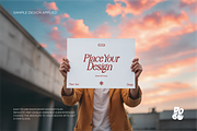 Hand and Paper Mockup Set - Vol 2, a Books & Magazine Mockup by DOBE Studio (Thumbnail 8 of 8)