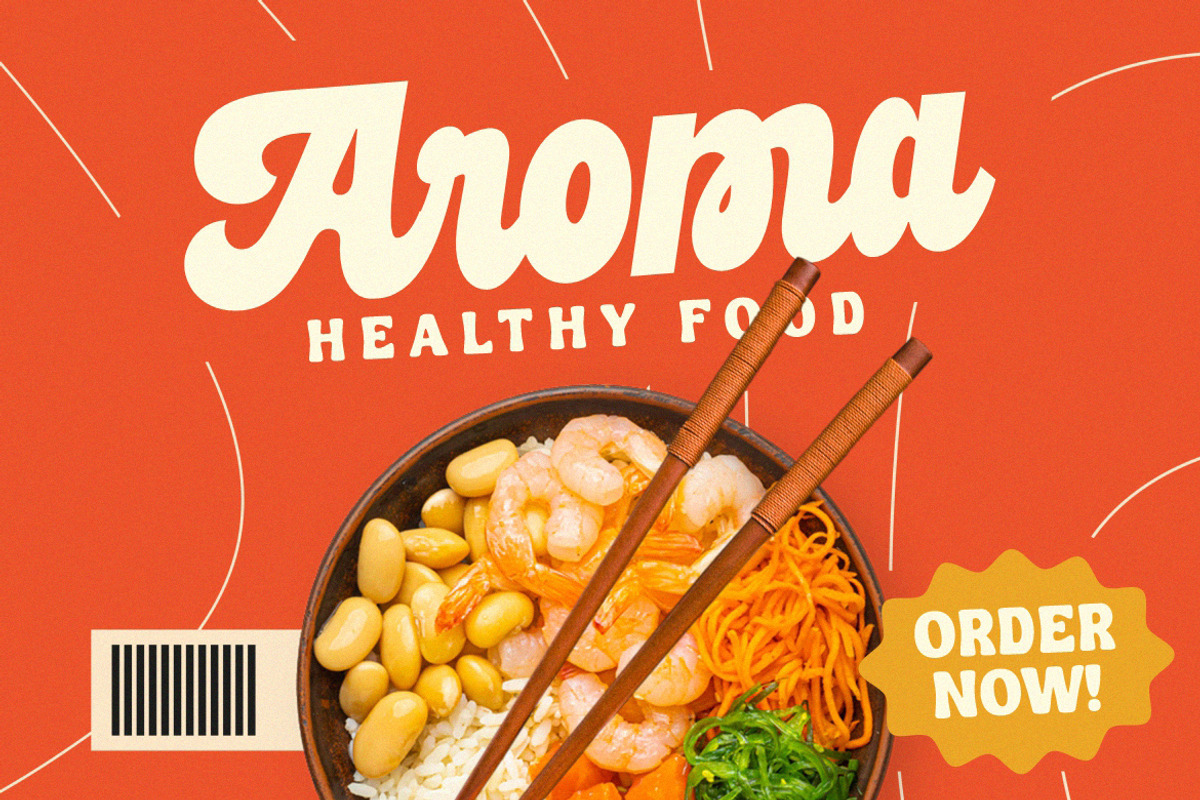 Mister Flavor Font, a Script Font by HansCo Studio (Photo 5 of 10)