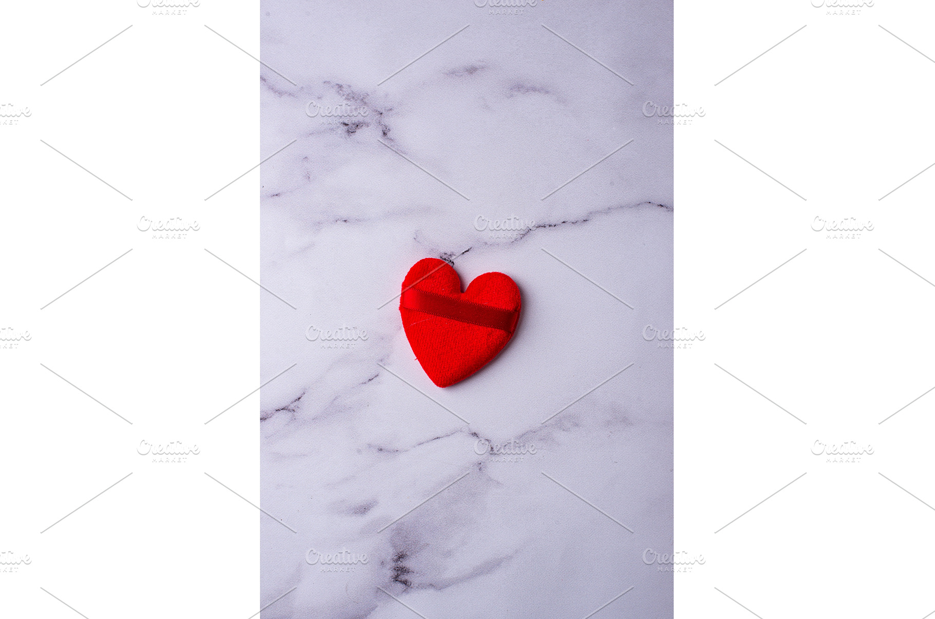 Cosmetic sponge in shape of heart, a Beauty & Fashion Photo by Yulia Furman