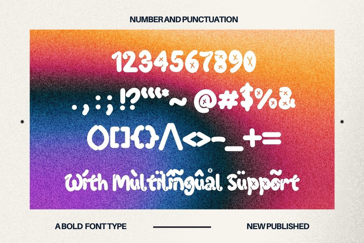 Margie - Bold Loop Font, a Handwritten Font by Dhabee (Photo 6 of 7)