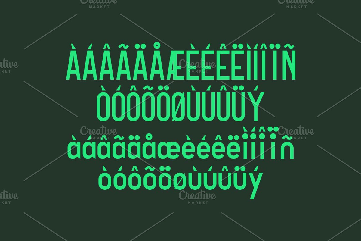 Graciato Condensed Sans Font, a Sans Serif Font by Artiveko (Photo 3 of 6)