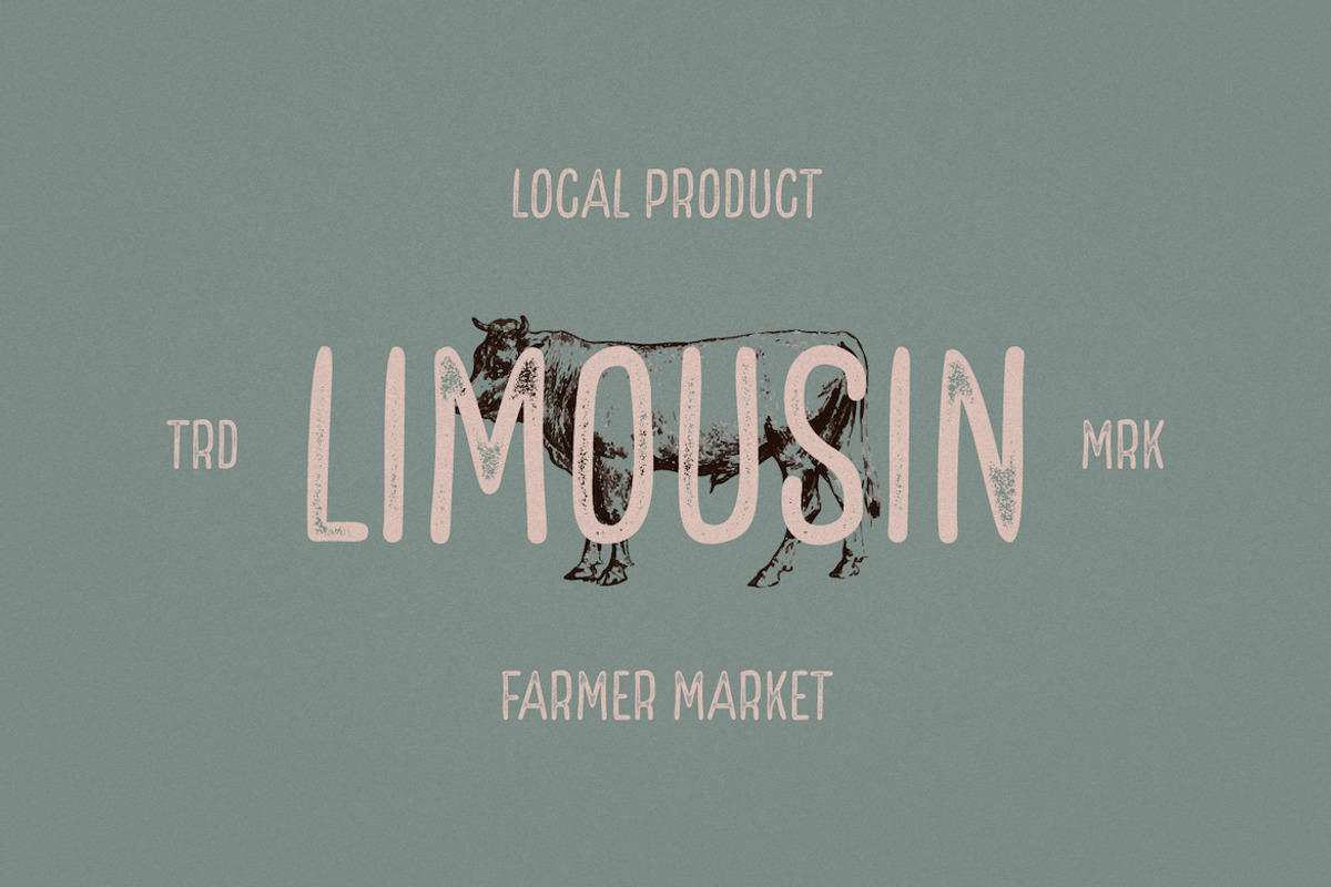 Barbarous Vintage Sans Serif Font, a Sans Serif Font by CreateBigSupply (Photo 5 of 8)