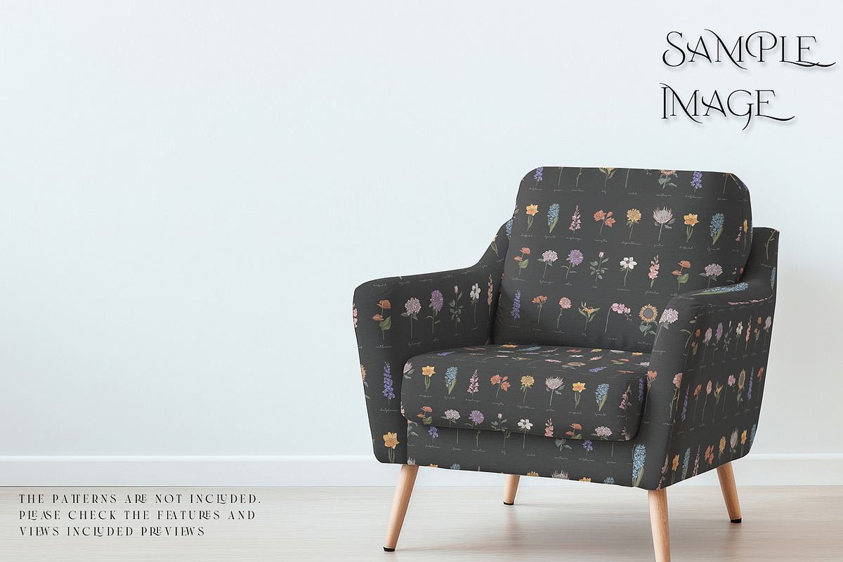 Armchair Upholstery Mockup, a Product Mockup by mock-ups (Photo 14 of 15)