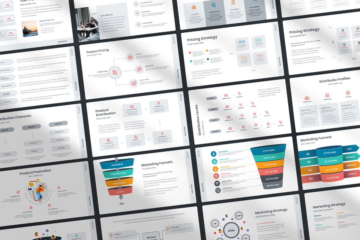 Business Marketing Plan Proposal, a Presentation Template by UX Dummy (Photo 4 of 7)