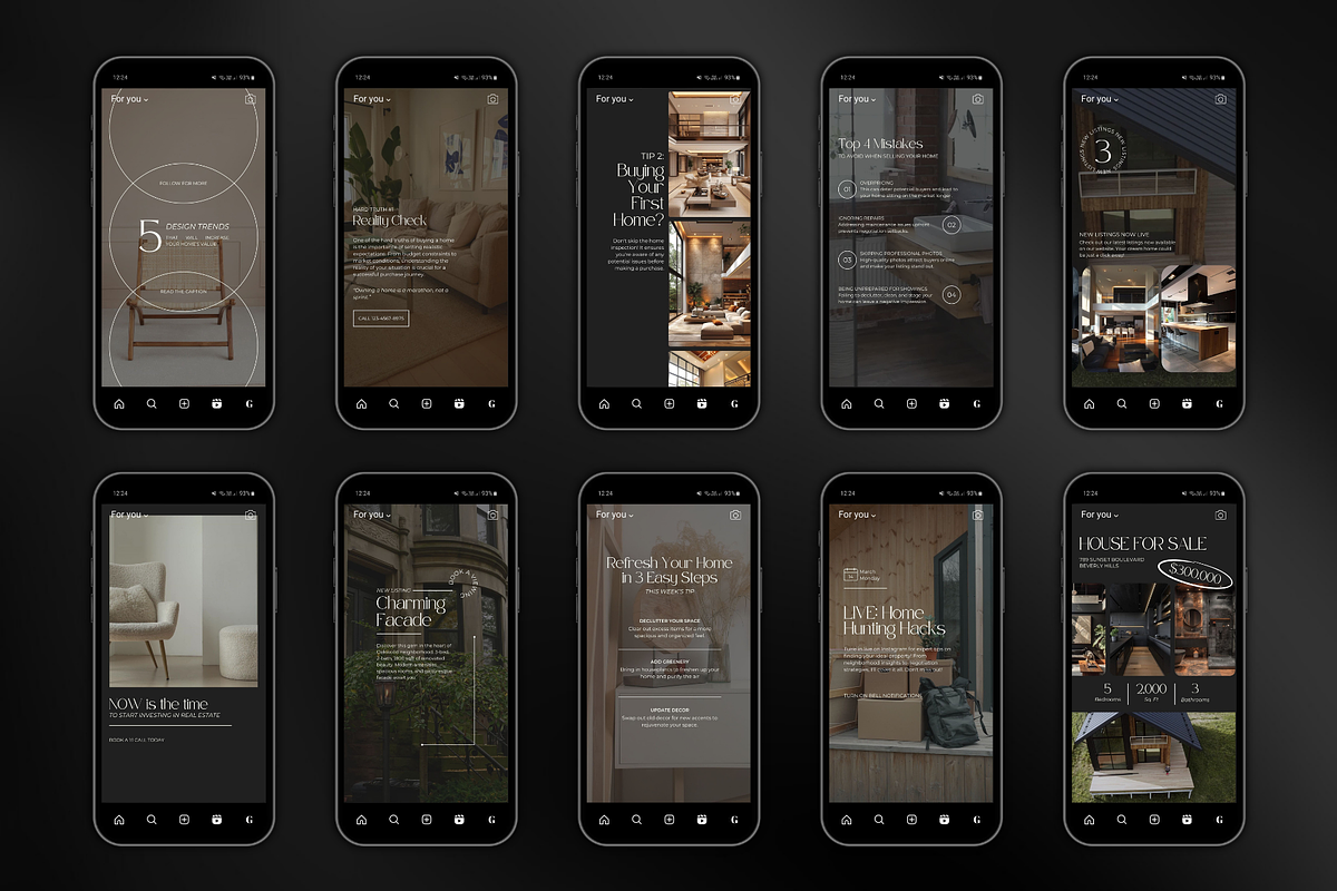 Faceless Real Estate Reels Videos, a Social Media Template by Meraki Templates (Photo 5 of 8)