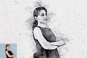 Sketch Halftone FX Photoshop Action, an Action Add-On by Studio Retouch (Thumbnail 6 of 15)