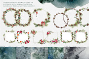 Christmas Mood. Watercolor clipart., a Seasonal Illustration by RushkinaAntonina (Thumbnail 10 of 11)