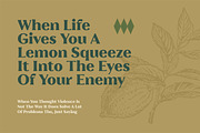 Emerald Charm, a Serif Font by graphicook (Thumbnail 9 of 10)