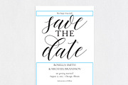 Save the Date Template SHR211, an Invitation Template by Shafura_Wedding (Thumbnail 4 of 5)