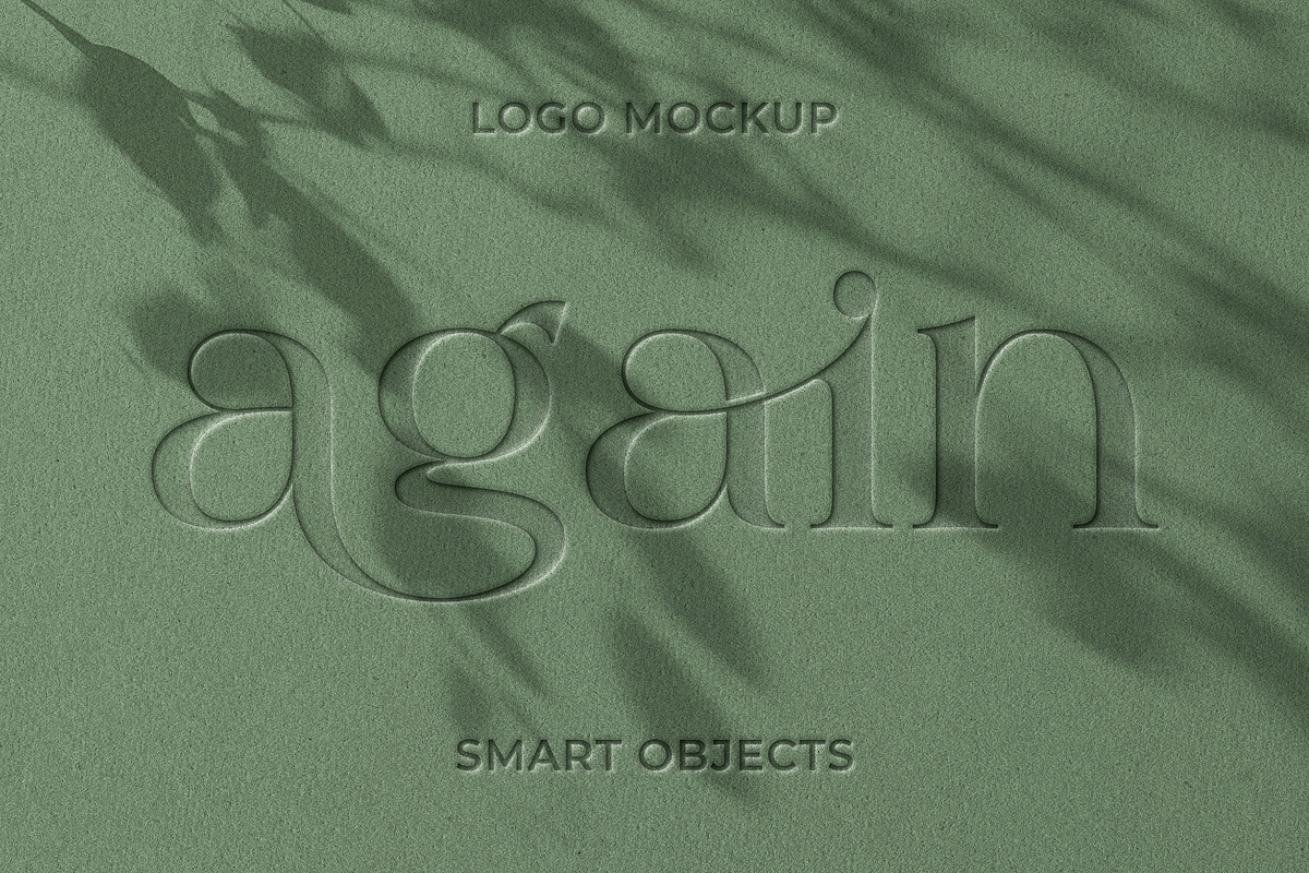 Debossed Paper Mockup, a Mockup by Design Squad (Photo 1 of 4)