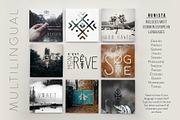 Runista - Thin Line Geometric Font, a Symbol Font by Struvictory.art (Thumbnail 8 of 10)