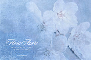 Flora Azure Blue Botanicals, a Background Graphic by alonahaidash (Thumbnail 1 of 15)