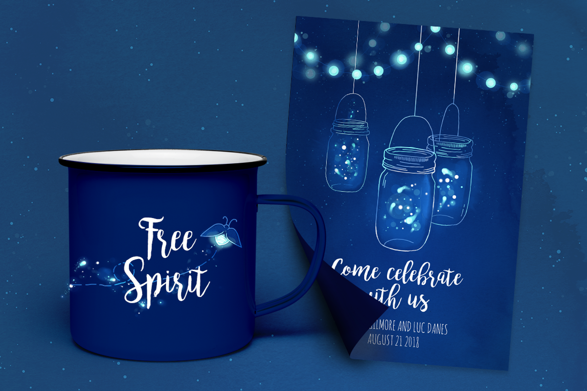 Fireflies & Jars, an Illustration by Annie Sauvage (Photo 3 of 5)
