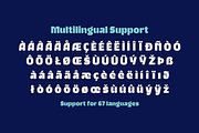 Ralton - Rounded Inktrap Font, a Sans Serif Font by Graptail (Thumbnail 14 of 14)