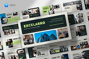 KPI Dashboard Keynote Template, a Presentation Template by fluffstudio (Thumbnail 1 of 4)