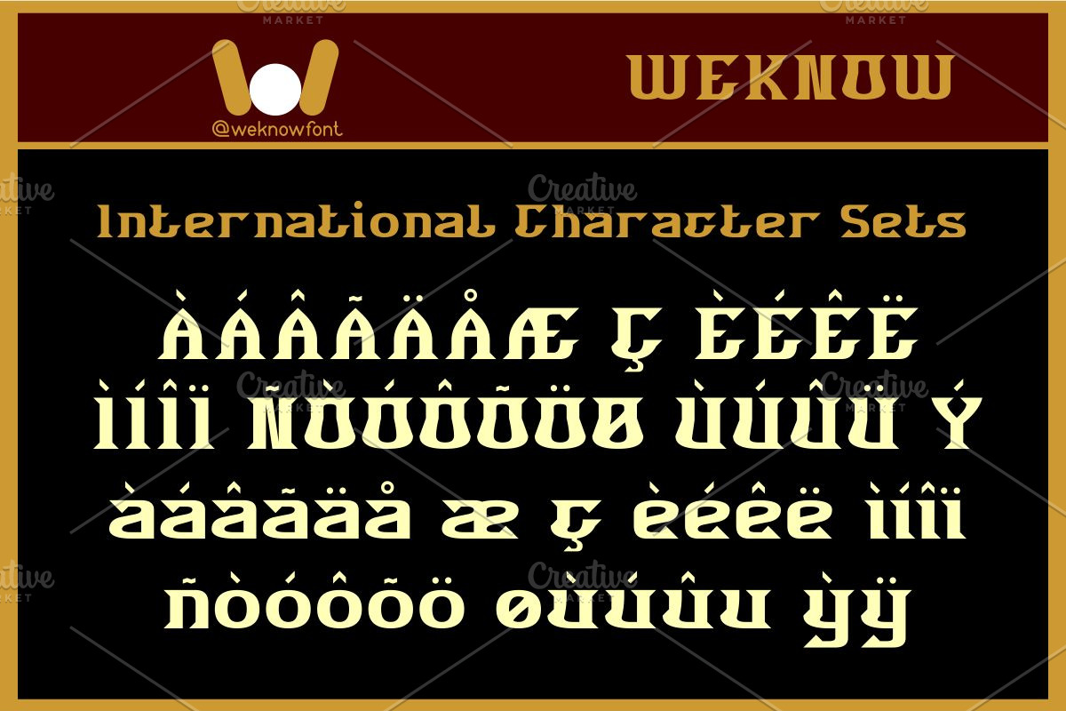 Bourgeois font, a Slab Serif Font by weknow (Photo 8 of 8)