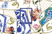 Porcelain Charm Prints & Patterns, a Pattern Graphic by GND ART STUDIO (Thumbnail 8 of 8)