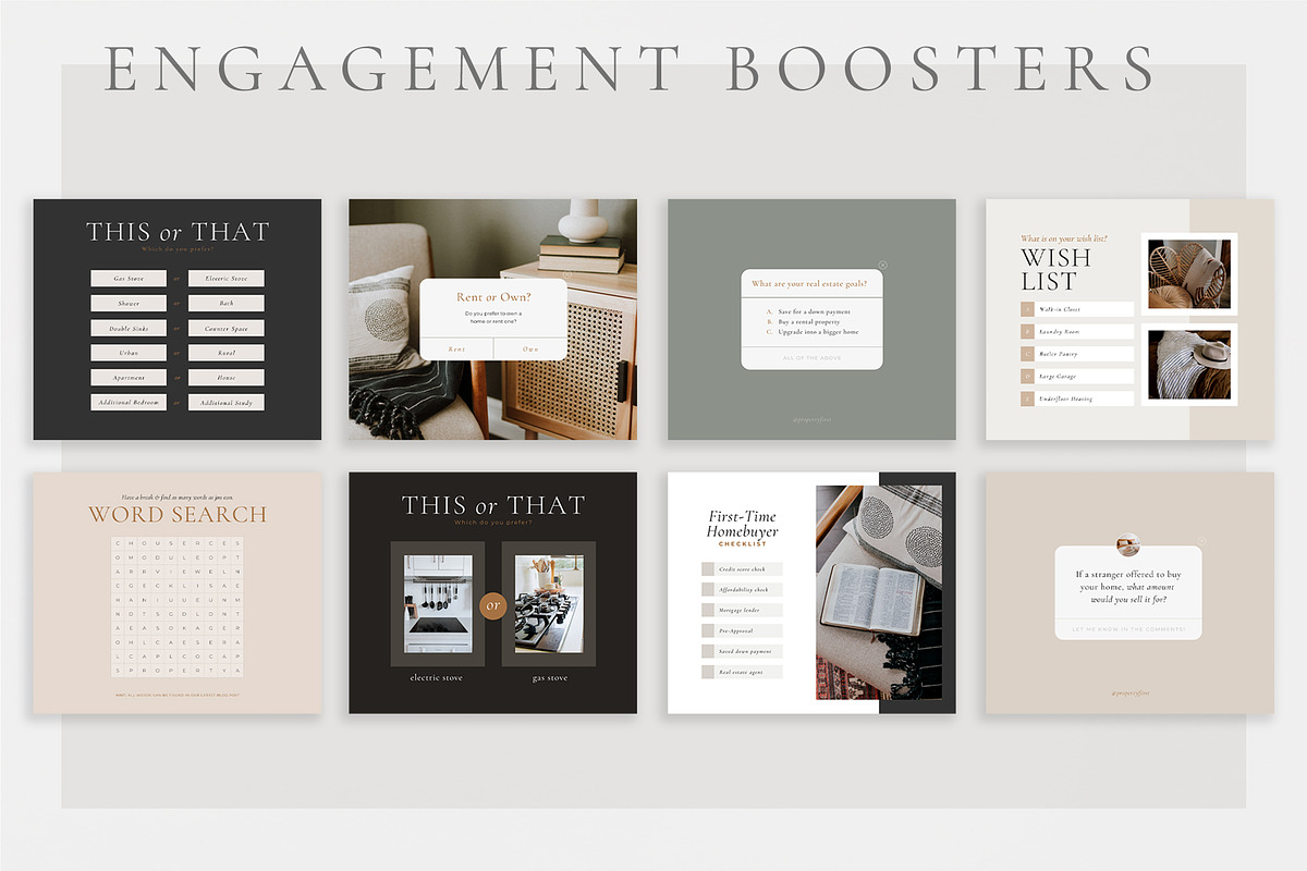 Real Estate Social Pack | Canva | PS, a Social Media Template by Marigold Studios (Photo 8 of 9)