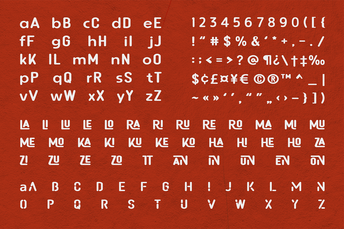 CF Ghetto Blazter - Rounded Sans, a Sans Serif Font by Indotype Foundry (Photo 2 of 10)