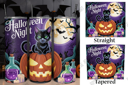 Cute Halloween Tumbler PNG