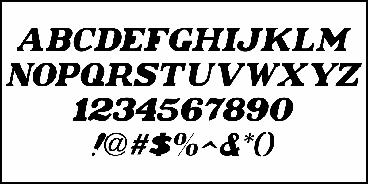 Solid Stencil JNL, a Font by Jeff Levine Fonts (Photo 5 of 5)