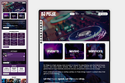 DJ & Disco Website Template, a Wix Template by Kitteeh (Thumbnail 21 of 21)