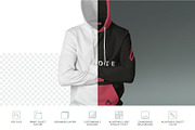 Hoodie Mockup, a Hoody Mockup by megostudi0 (Thumbnail 7 of 7)