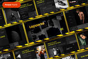 Lapoerta – Business PowerPoint, a Presentation Template by Dens Creative Studio (Thumbnail 1 of 6)