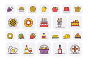Food and Drinks Icons, a Duotone Icon by Brickclay (Thumbnail 7 of 9)