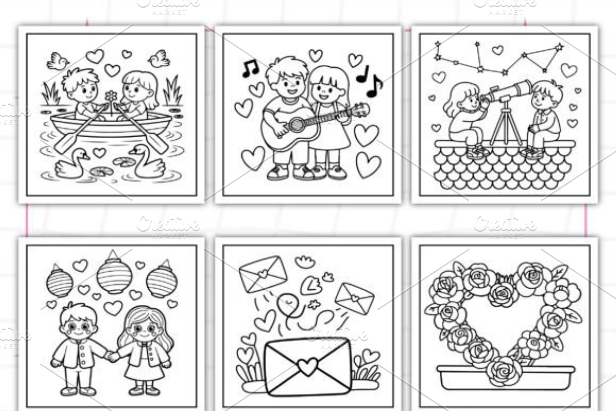Romantic Vibes Bold & Easy, a Decorative Illustration by Ink Gallery (Photo 8 of 9)