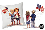 Fourth of July kids clipart, a Person Illustration by AMBillustrations (Thumbnail 4 of 5)