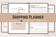 Shopping Planner, a Templates & Theme by KDPISH (Thumbnail 1 of 4)