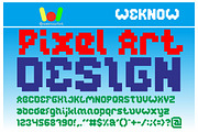 glitch font, a Font by weknow (Thumbnail 1 of 5)