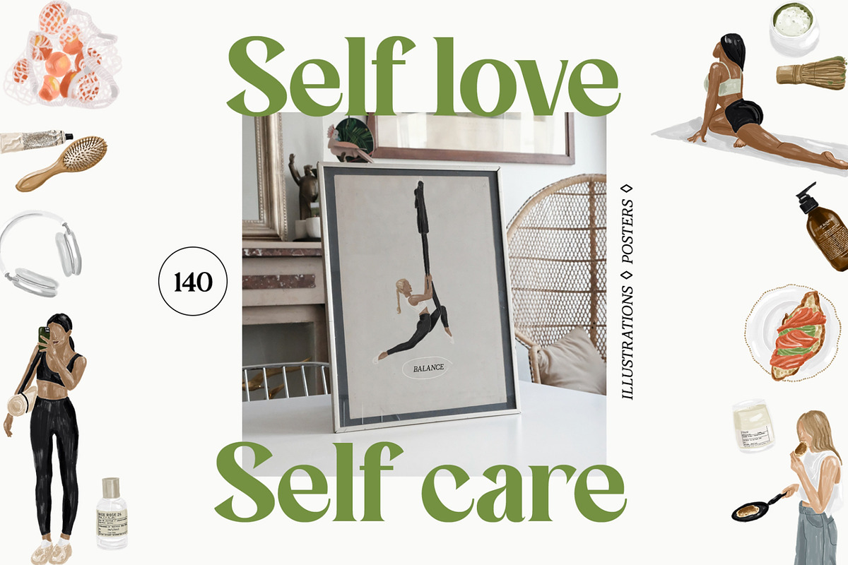 The Aesthetic BUNDLE: 8 in 1, an Object Graphic by divanovskaya_nv (Photo 7 of 30)