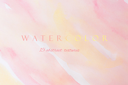 Watercolor pastel paper textures