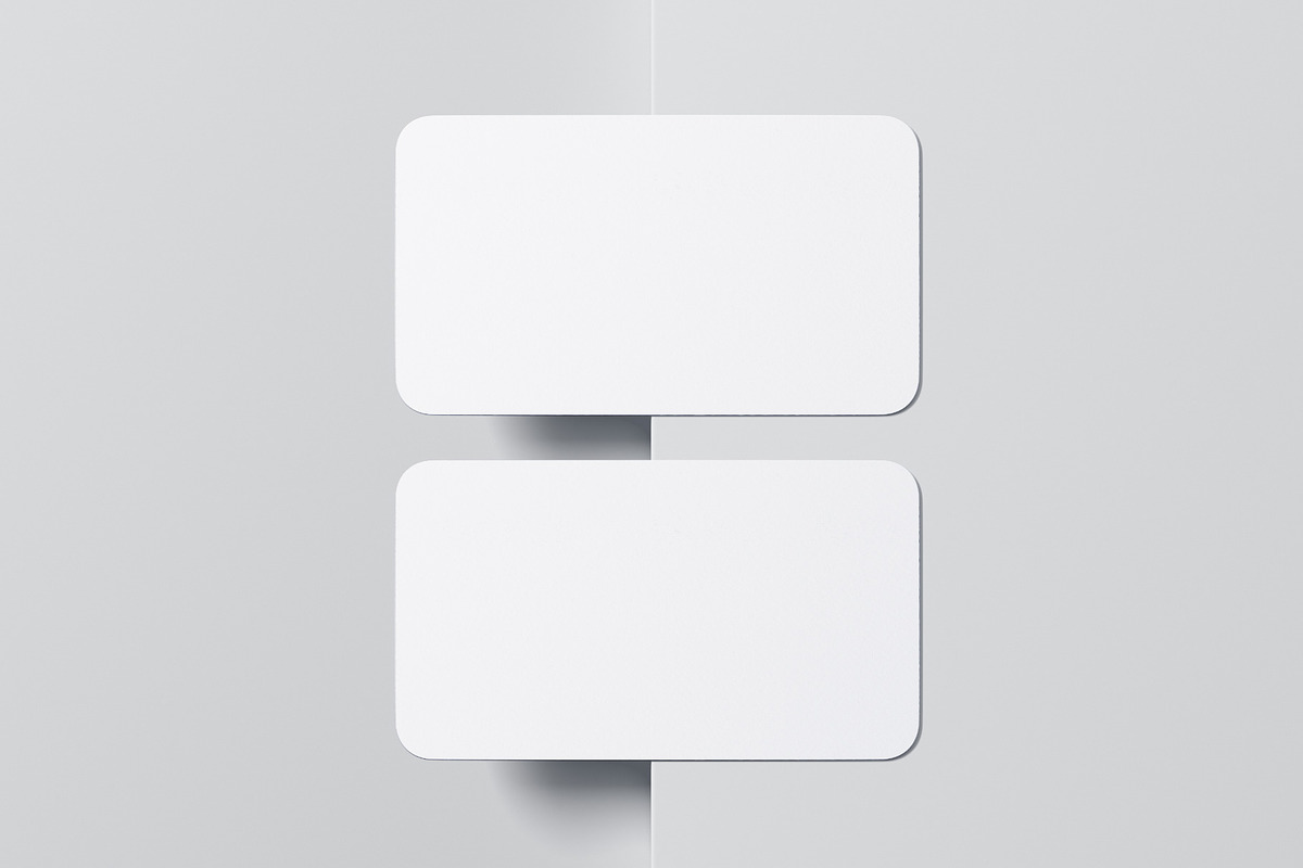 Vertical Business Card Mockup, an Advertising Mockup by AlienValley (Photo 5 of 7)