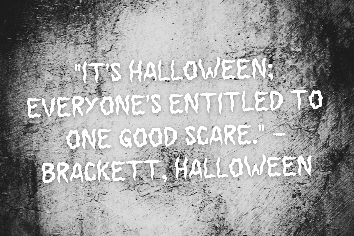 Horror Story is decorative font, a Handwritten Font by Brown Cupple (Photo 2 of 5)