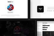 X PowerPoint Presentation Template, a Presentation Template by iHemalaya (Thumbnail 7 of 16)