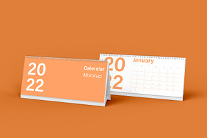 Calendar Mockup, a Product Mockup by Mego-studio