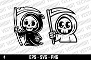 Character of the Grim Reaper, a Person Illustration by Vectorhight (Thumbnail 2 of 3)