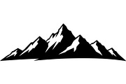Mountain Landscape Silhouette, a Decorative Illustration by Designer_Momina (Thumbnail 3 of 19)