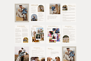 BOHO Family Photos Session Canva, a Magazine Template by Signature Edits (Thumbnail 3 of 12)