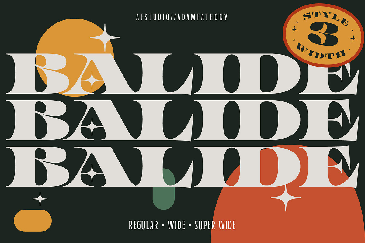 Balide - Display Serif, a Serif Font by Adam Fathony (Photo 1 of 17)