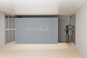 Office Wall Mockup, an Advertising Mockup by xavier_studio (Thumbnail 2 of 5)