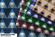 House Grid Geometric Pattern, a Pattern Graphic by Pyopo (Thumbnail 1 of 3)