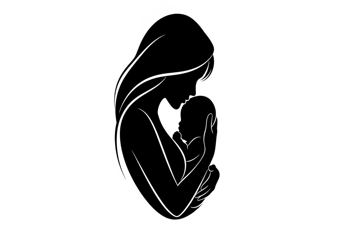 50 Mother and Baby Silhouette Bundle, an Illustration by Creativeshirt (Photo 29 of 48)
