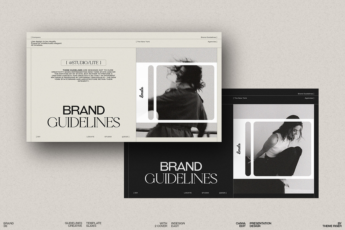 LOCATI Brand Guideline, a Presentation Template by Studio Elevate (Photo 1 of 11)