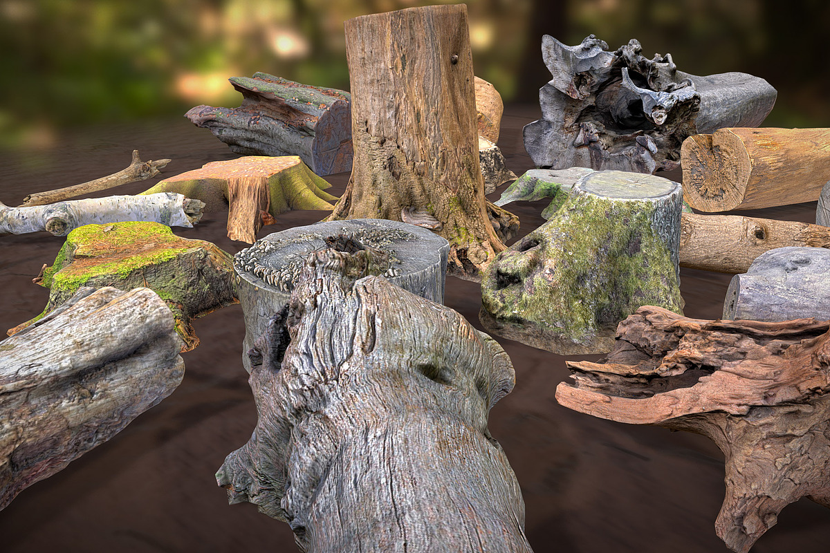 Forest Elements, an Environmental 3D Model by Beatheart Creative Studio (Photo 5 of 25)