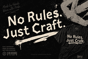 Roughcraft Font – Bold Handmade, a Handwritten Font by Letterhanna Studio (Thumbnail 9 of 9)